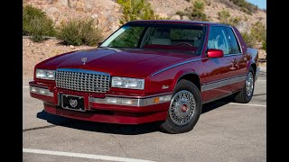 1989 Cadillac Eldorado Biarritz with 16k Original Miles - Walk Around Test Drive