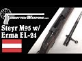 Austrian troop training erma el24 22 kit for the steyr m95 carbine