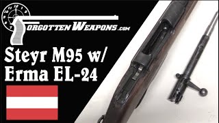Austrian Troop Training: Erma EL24 .22 Kit for the Steyr M95 Carbine
