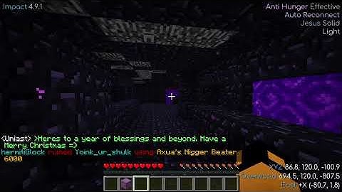 Inside a nether portal trap (Read Desc)