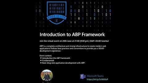 [TR] Introduction to ABP Framework