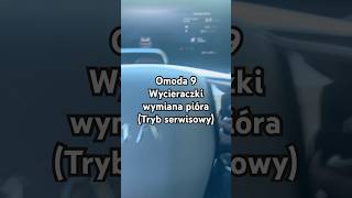 Omoda 9 wymiana pióra wycieraczek. Ustawienie trybu serwisowego #omoda #omoda9