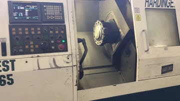 Iverson & Company Preowned Hardinge Quest 65 CNC Lathe with Tailstock