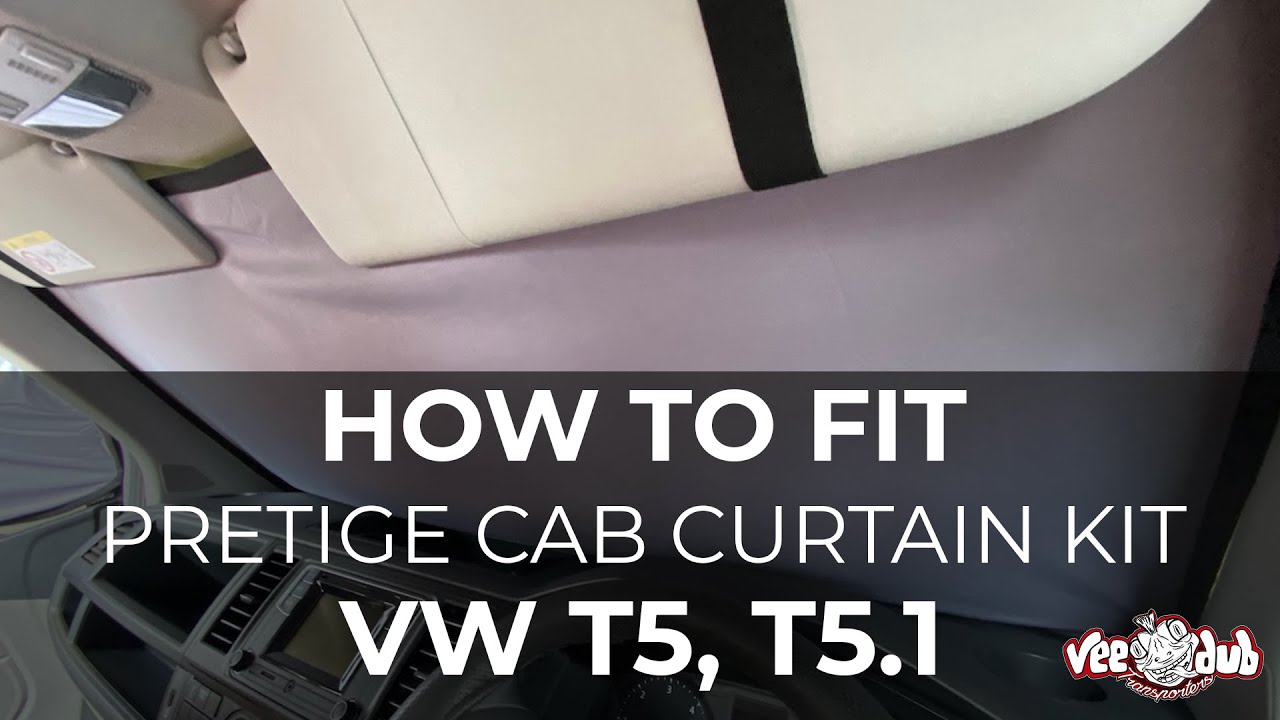 How To Fit Our VW T5/T6 Prestige Cab Curtain Kits