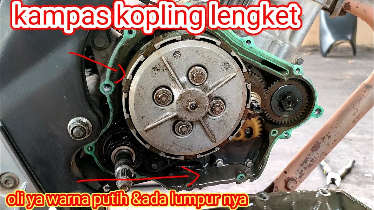 ini penyebab kopling Vixion tidak pungsi