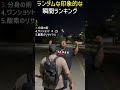 ランダムな印象的な瞬間ランキング