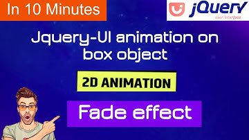 coding jquery UI animation fade effect on box object | jquery fade effect |Jquery animated effects