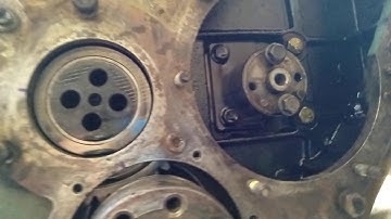 inside of gear timing howo.