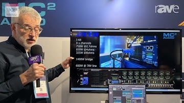 ISE 2024: XTA ELECTRONICS and MC2 Audio Features I68 8-Channel Installation Amplifier