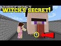 Minecraft: THIS WITCH HAS A SECRET!!! - Halloween Find The Button - Custom Map