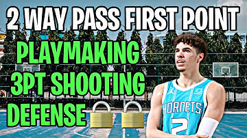 BEST POINT GUARD BUILD 2K22 NEXT GEN (BEST 2 WAY PASS FIRST POINT BUILD 2K22 NEXT GEN)