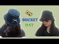 DIY / Bucket Hat / Pattern / 벙거지모자 패턴 / 모자 만들기