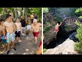 73-year-old man performs cliff diving, jaw-dropping video