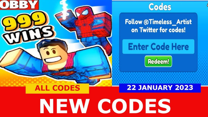 NEW* ALL WORKING CODES FOR SUPER HERO CLICKER RACE 2022! ROBLOX SUPER HERO  CLICKER RACE CODES 