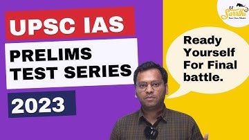 Prelims Test Series Course for UPSC IAS 2023🔥🔥🔥