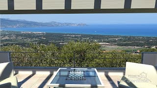 Sardinia stunning sea view villa for sale in Badesi