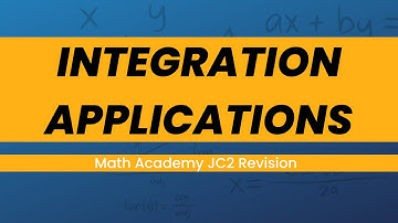 JC Maths Tuition | H2 Math Revision – Volume of Revolution | Integration Applications