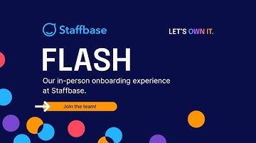 Discover Flash — The In-Person Onboarding Experience at Staffbase