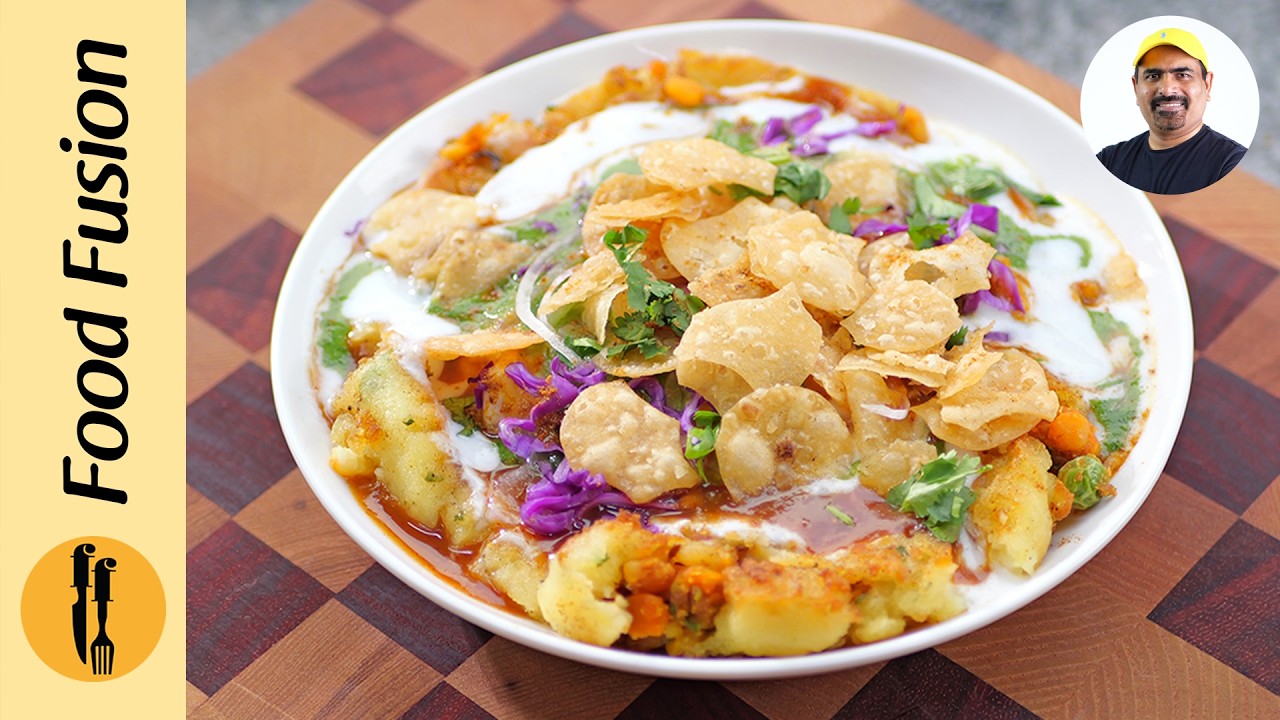 Street Style Aloo Tikki Chaat | Ramzan Special Recipe by Asad Memon | Food Fusion