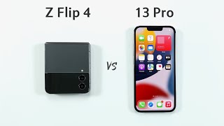 Samsung Z Flip 4 vs iPhone 13 Pro | SPEED TEST