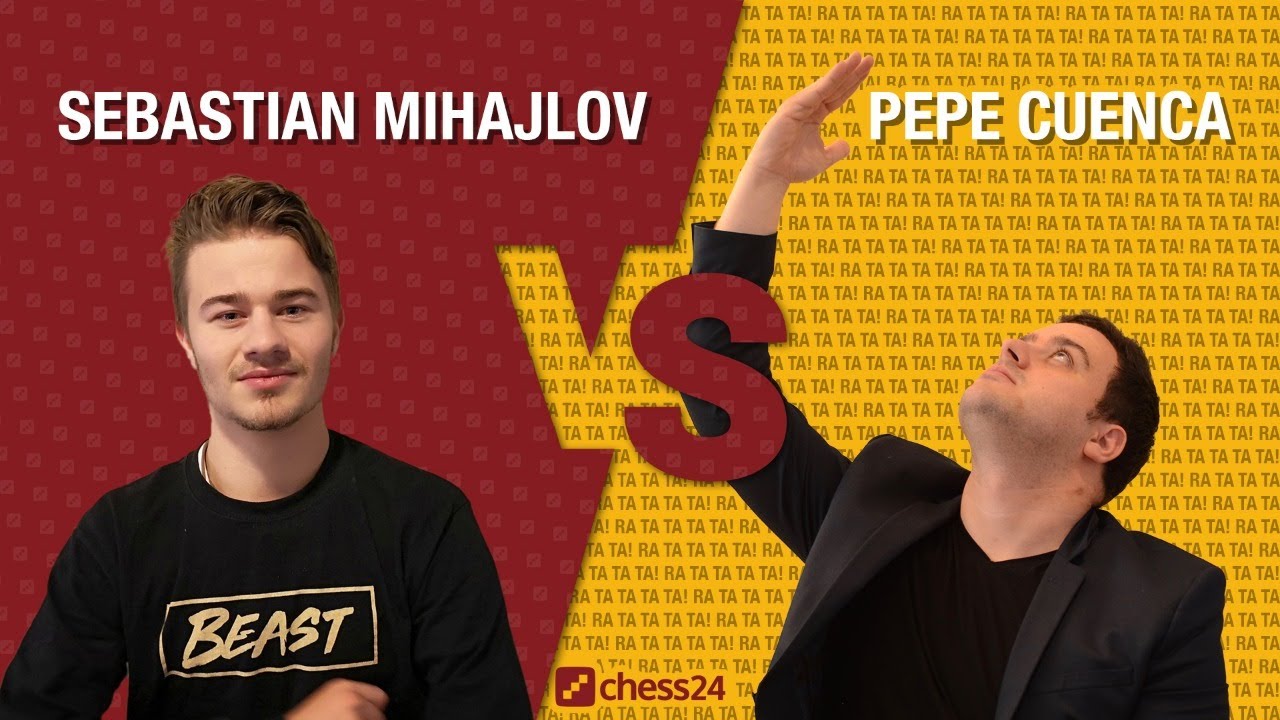 chess24 - IM Sebastian Mihajlov vs Magnus Carlsen Bot