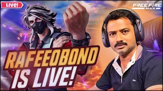 FREE FIRE LIVE CUSTOM ROOM | Watch &amp; Win Rewards #freefire #freefirelive #rafeeqbond