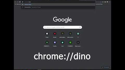 GOOGLE CHROME DINO T REX JUEGO SIN INTERNET DESDE TU COMPUTADOR