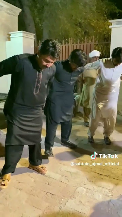 Ajmal sajid and Sabtain Ajmal ki jhummar/ !!