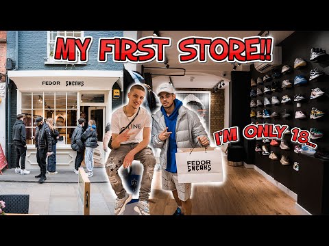 OPENING A SHOP AT 18!!