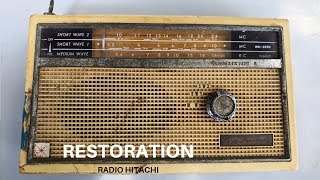 1962 Radio Hitachi Restoration