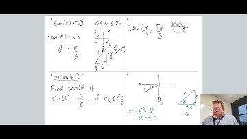 Maths AA Wk 9 Mon - Finding angle, other trig values, basic identities.webm