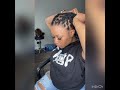 How to do a barrel twist style on locs