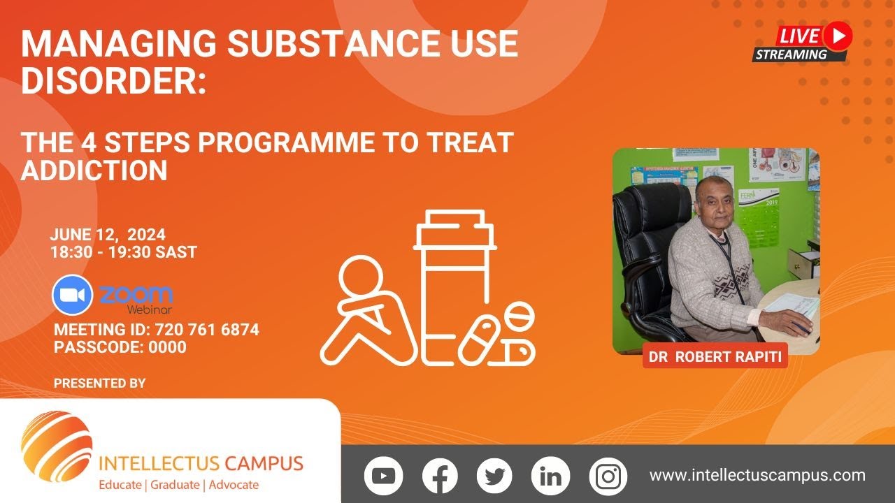 Managing Substance Use Disorder -  The 4 Steps Programme To Treat Addiction