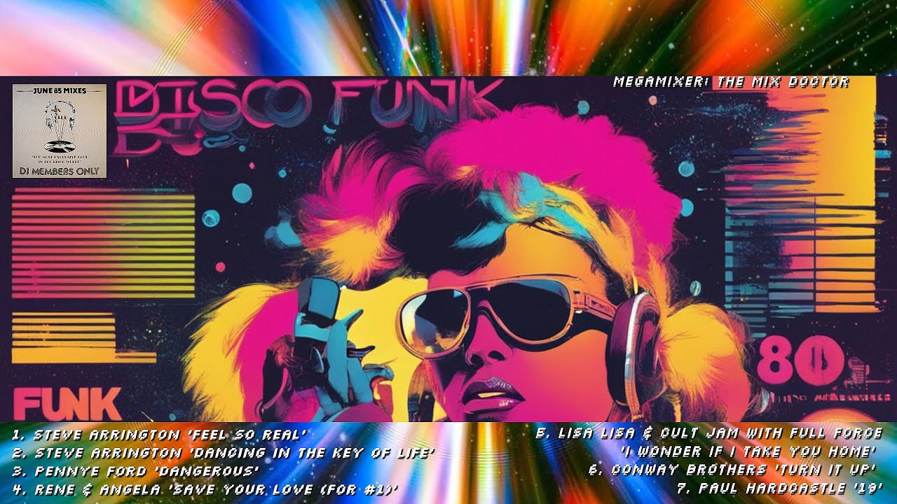 80S DISCO FUNK 🔥 1985 MEGAMIX Non-Stop Dance - YouTube