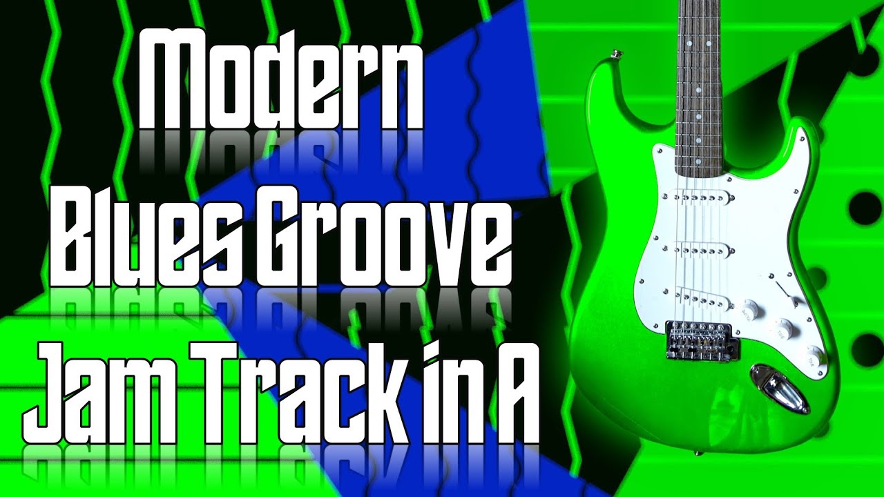 Modern Blues Groove Jam Track in A 🎸 Guitar Backing Track