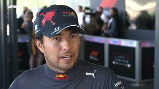 Sergio Perez | Post-Race Interview | 2022 Belgian Grand Prix