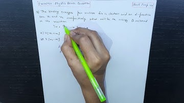 errorless physics book questions||the binding energy per nucleon for a deutron and an alpha particle