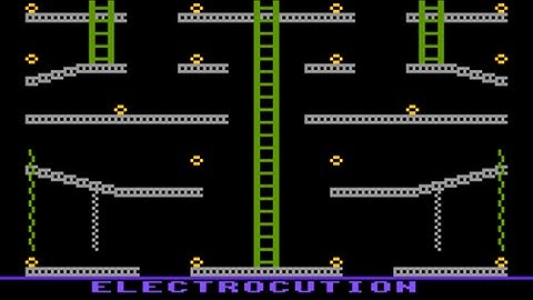 Jumpman Junior Intro Atari 800