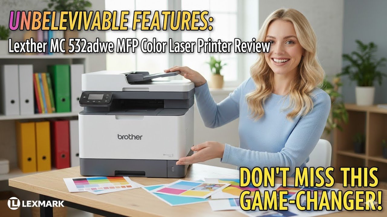 Unbelievable Features: Lexmark CX532adwe MFP Color Laser Printer
