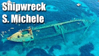 Shipwreck S. Michele at Veli Rat - Adriatic-Charter - Solo Sailing by DeWolf