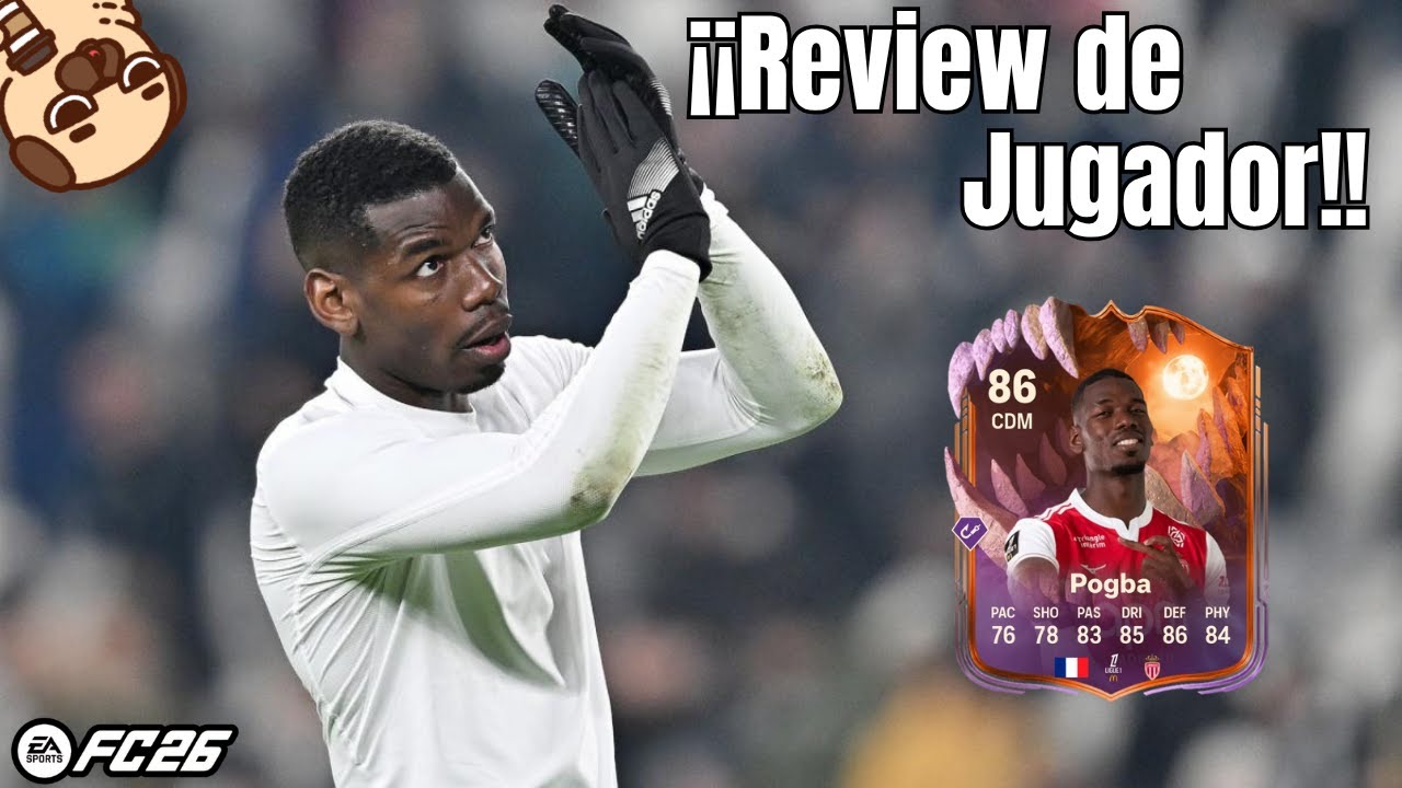 ¿REALMENTE UN MAL SBC?👻👻// Review de Pogba Carta Ultimate Scream en FC26