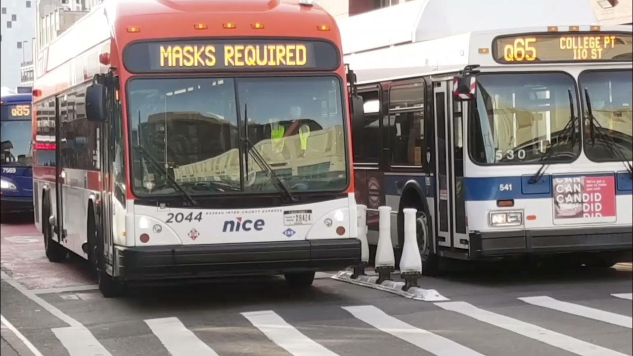 NICE Bus 2021 Gillig BRT+ CNG 2044 On The N4 Archer Avenue & Parsons