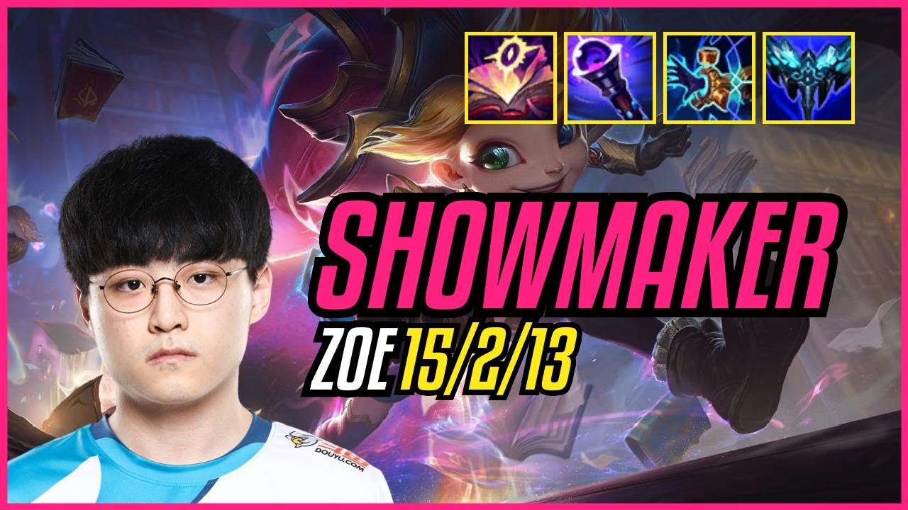 SHOWMAKER - ZOE vs SYLAS MID - EUW MASTER - PATCH 11.9