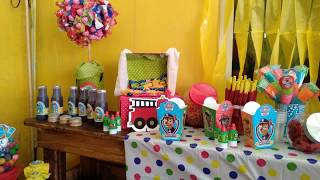 Mesa de dulces Paw Patrol
