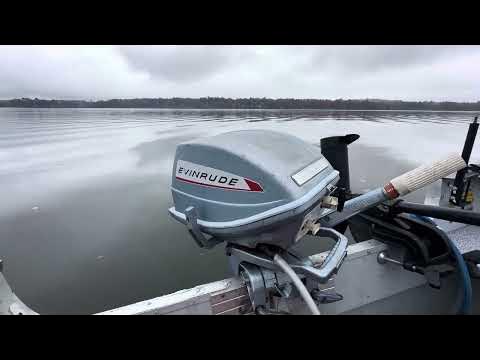 1967 6hp Evinrude Fisherman Outboard Motor - YouTube