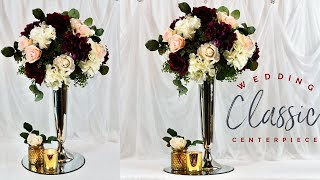 DIY  Classic Tall Wedding Centerpieces | BUDGET WEDDINGS|  DIY Tutorials
