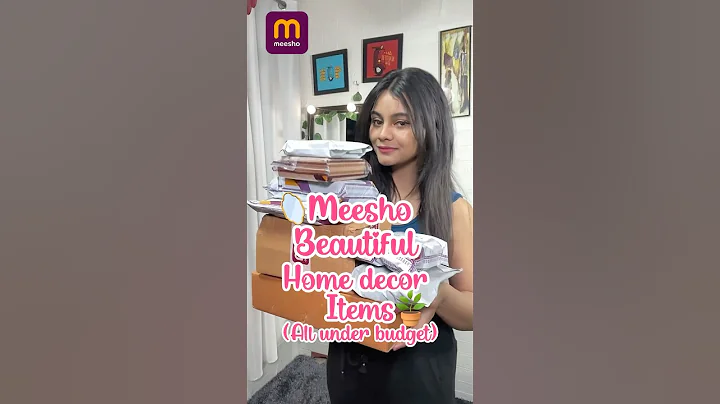 Meesho Beautiful Home Decor - all under budget! #meeshofinds #meesho #meeshoapp #homedecor #viral