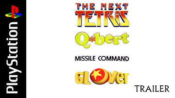 Atariland (The Next Tetris, Q*bert, Missile Comand, Glover) trailer
