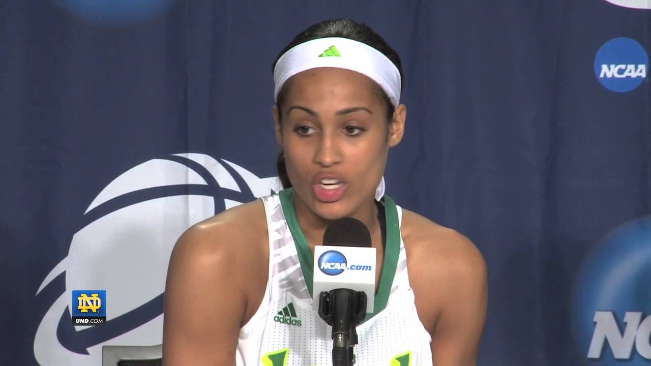 Notre Dame Post Game Press Conference Sweet 16 Notre Dame Women's Basketball YouTube