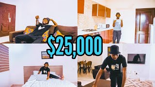 I Bought A Luxury Fully Furnished Apartment in Ghana \/ Cheapest House in Ghana\/ Real estate in Ghana